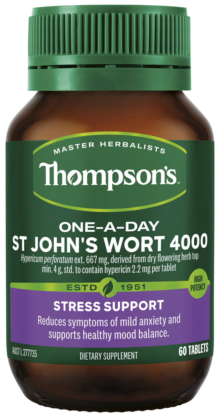 Thompson's One-A-Day St John's Wort 4000 60 Tablets