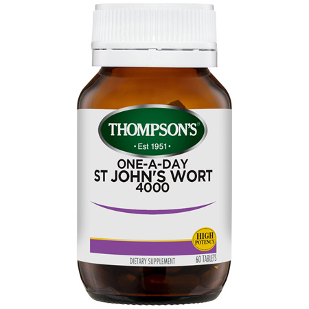 Thompson's One-a-day St John's Wort 4000mg 60 Tabs