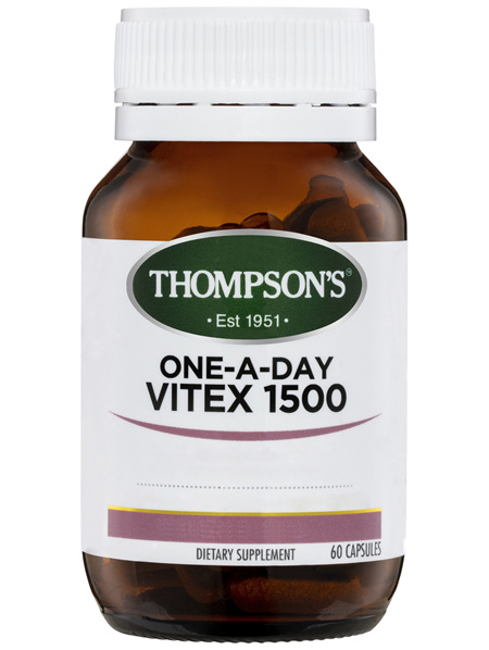 Thompson's One-a-day Vitex 1500mg 60 caps