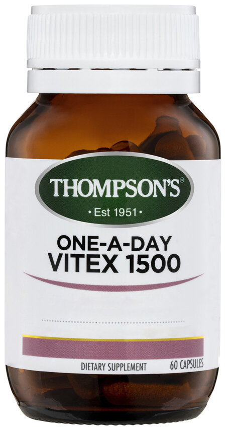 Thompson's One-a-day Vitex 1500mg 60 caps