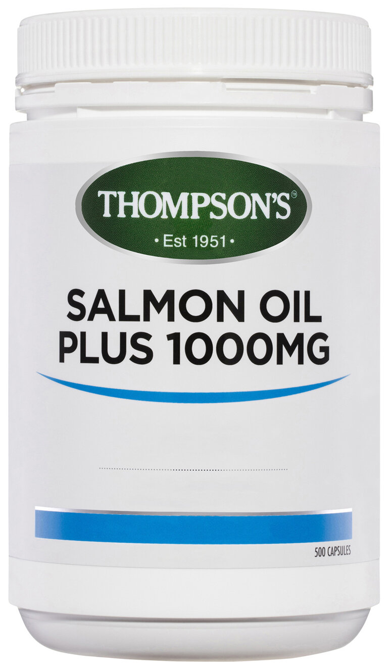 Thompson's Salmon Oil 1000mg 500 Caps
