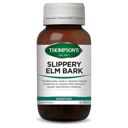 THOMPSONS Slippery Elm Bark 60tabs