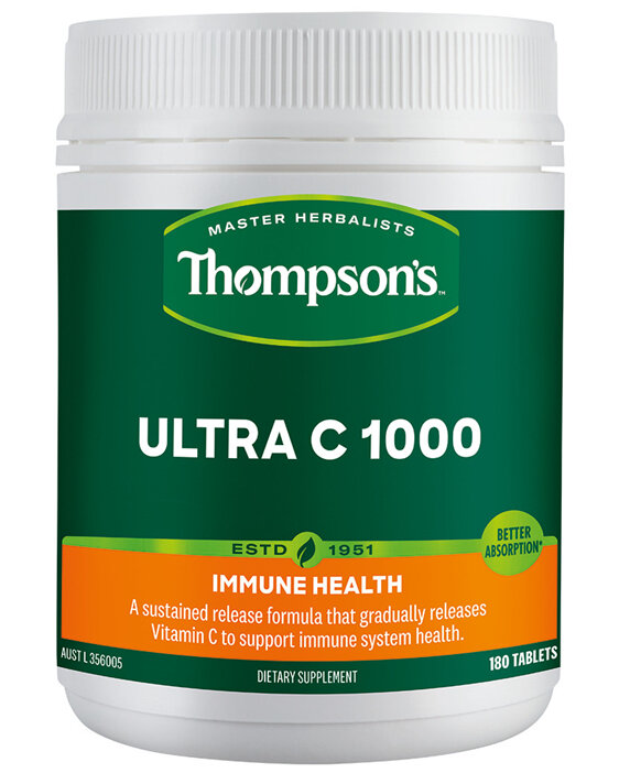 Thompson's Ultra C 1000mg 180 tabs