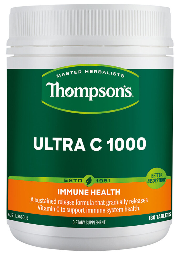 Thompson's Ultra C 1000mg 180 tabs