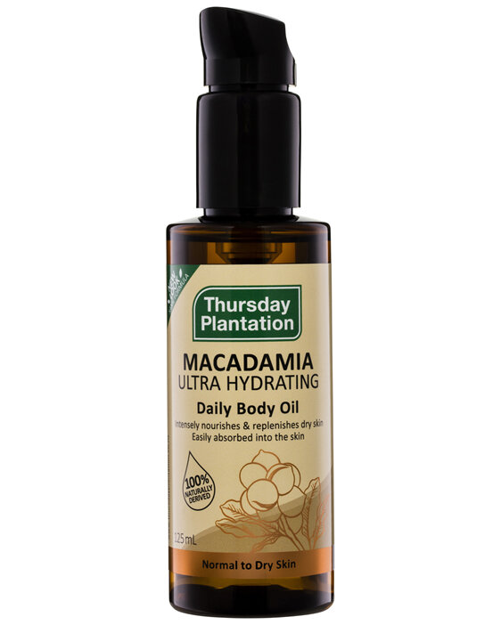 Thursday Plantation Macadamia Ultra Hydrating Daily Body Oil 125mL