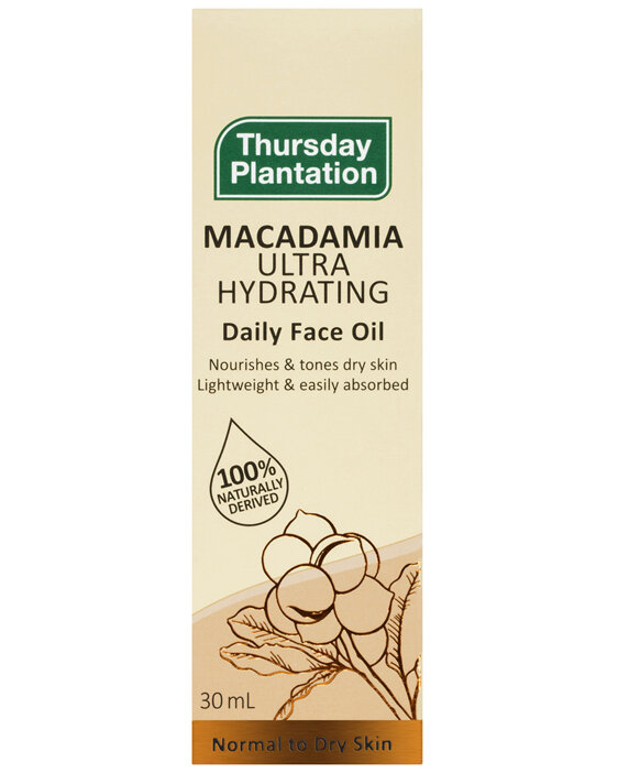 Thursday Plantation Macadamia Ultra Hydrating Daily Face Oil 30mL