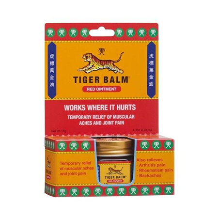 TIGER Balm 18g Red Extra Strength