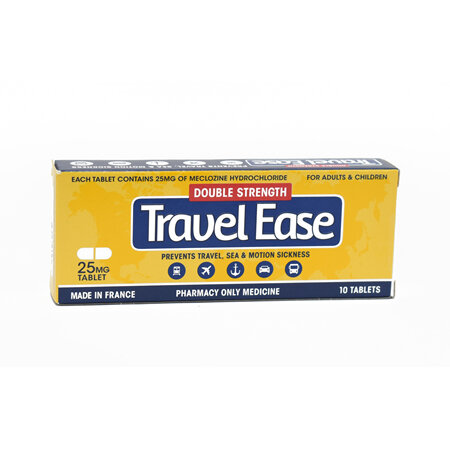 Travel Ease Double Strength 25mg Tablets 10s