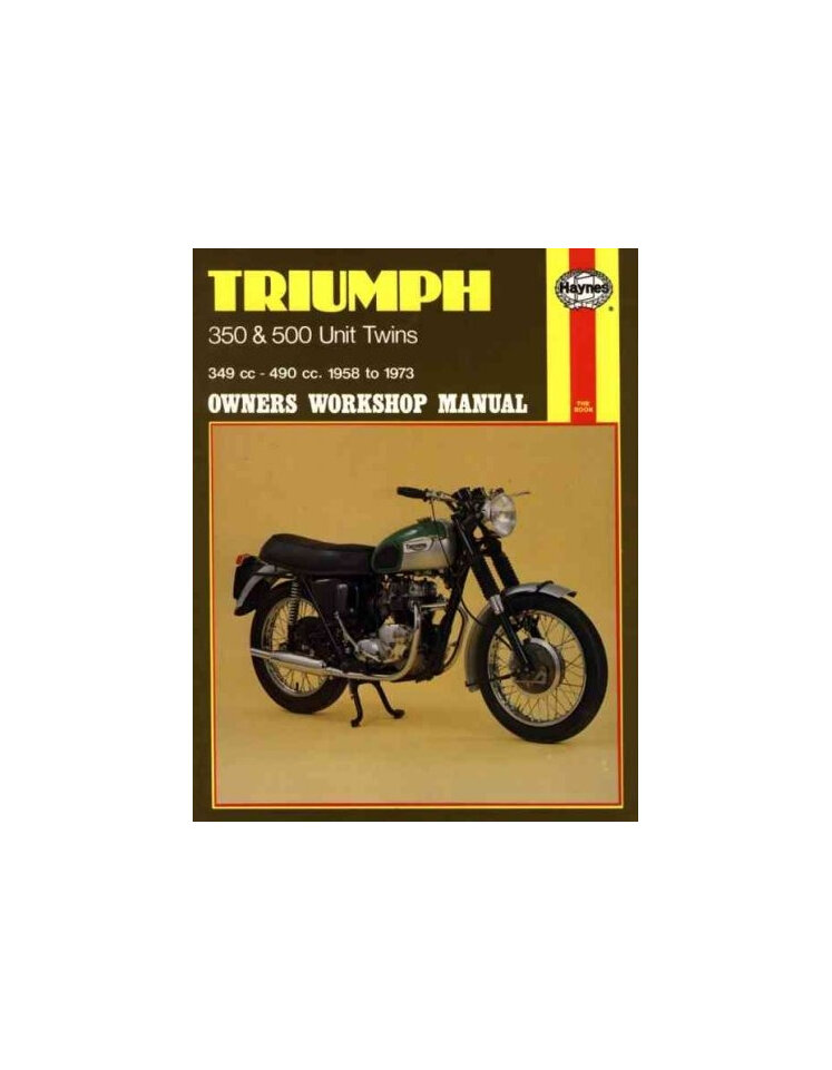 Triumph 350, 500 Twins Workshop Manual