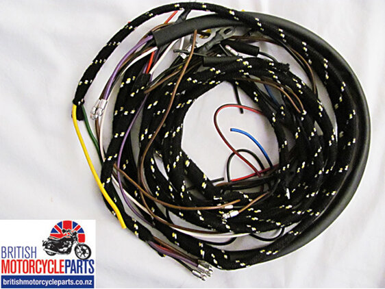Triumph 5T 6T T100 T110 Wiring Loom 1952-55 - Quality UK Made Wiring Harnesses