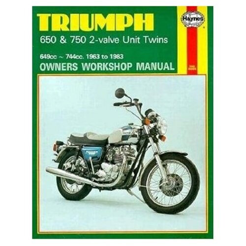 Triumph 650 & 750 Unit Twins Workshop Manual