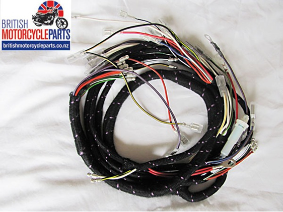 Triumph T120 and TR6 Main Wiring Loom - 99-1222 - British Motorcycle
