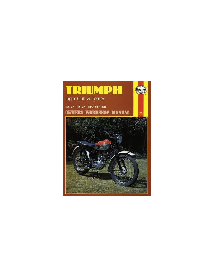 Triumph Tiger Cub & Terrier Owners Manual British Motorcycle