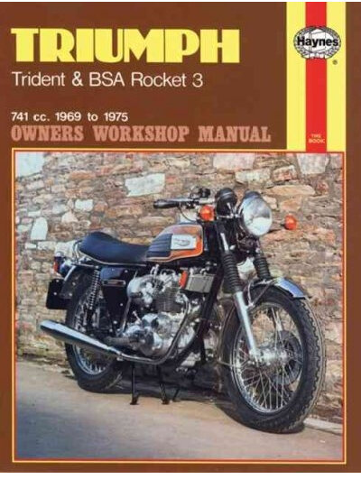 Triumph Trident, BSA Rocket 3 Workshop Manual