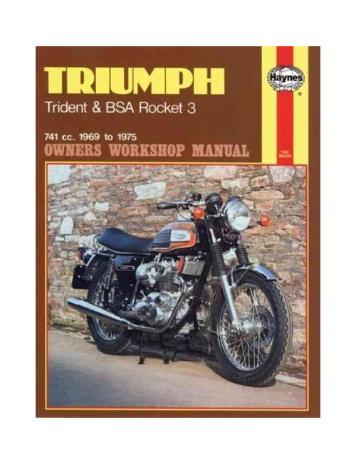 Triumph Trident, BSA Rocket 3 Workshop Manual - British ...