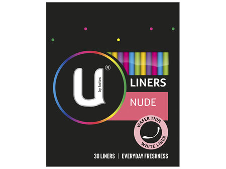 U by Kotex Nude Liners 30 Pack