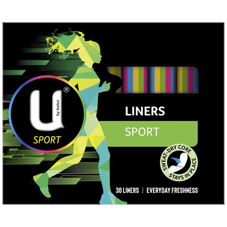 U by Kotex Sport Liners 30 Pack