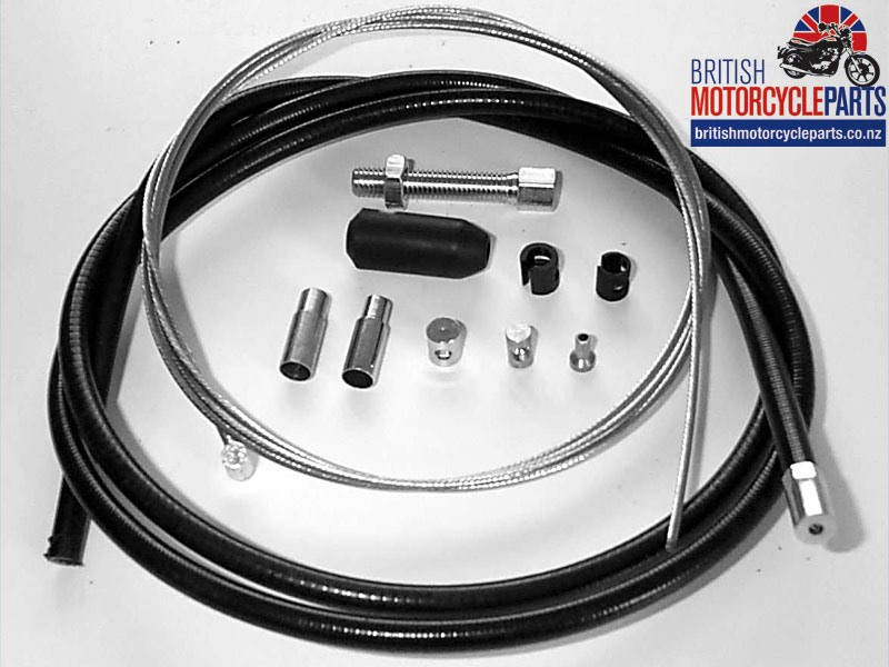 Universal Motorcycle Clutch Cable Kit BSA Triumph Norton British