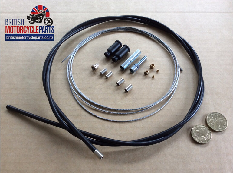 Universal Throttle Cable Kit - British Motorcycle Parts Ltd - Auckland NZ