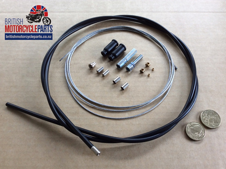 Universal Throttle Cable Kit - Single Carb