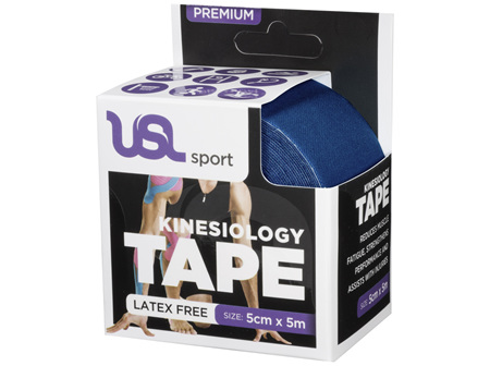 USL Premium Kinesiology Tex Tape Blue 5cm x 5m