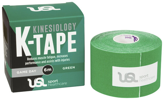 USL Sport Game Day K Tape 5cm x 6m Green