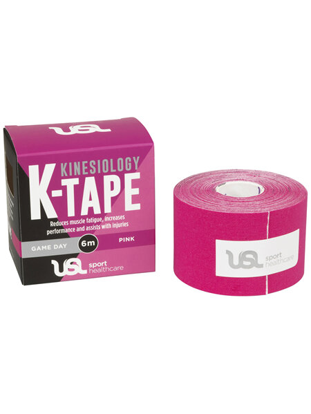 USL Sport Game Day K Tape 5cm x 6m Pink