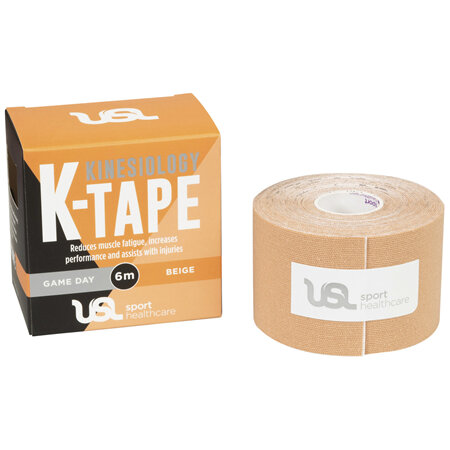 USL Sport Game Day K Tape Beige 5cm x 6m