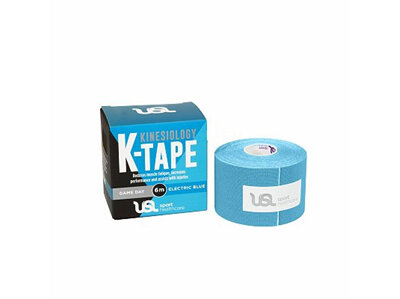USL Sport Game Day Kinesiology (K-Tape) 6m Tape - Electric Blue