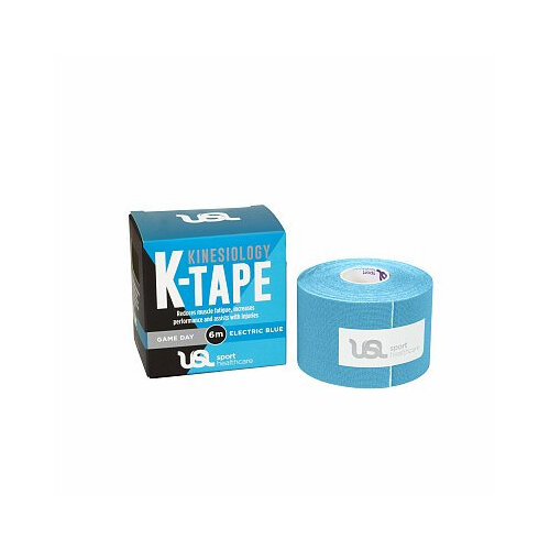 USL Sport Game Day Kinesiology (K-Tape) 6m Tape - Electric Blue