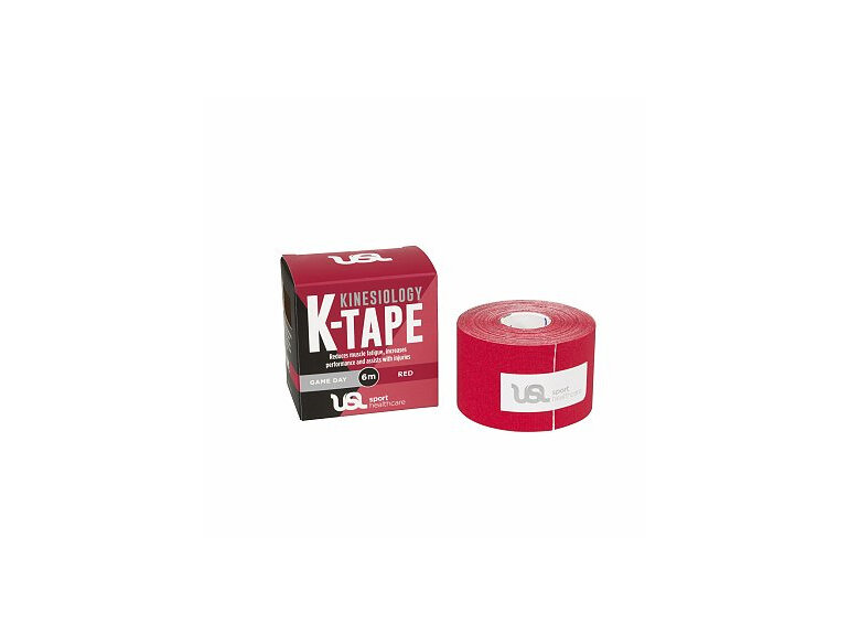USL Sport Game Day Kinesiology (K-Tape) 6m Tape - Red