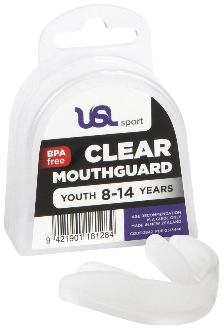 USL Sport Mouthguard Youth Clear