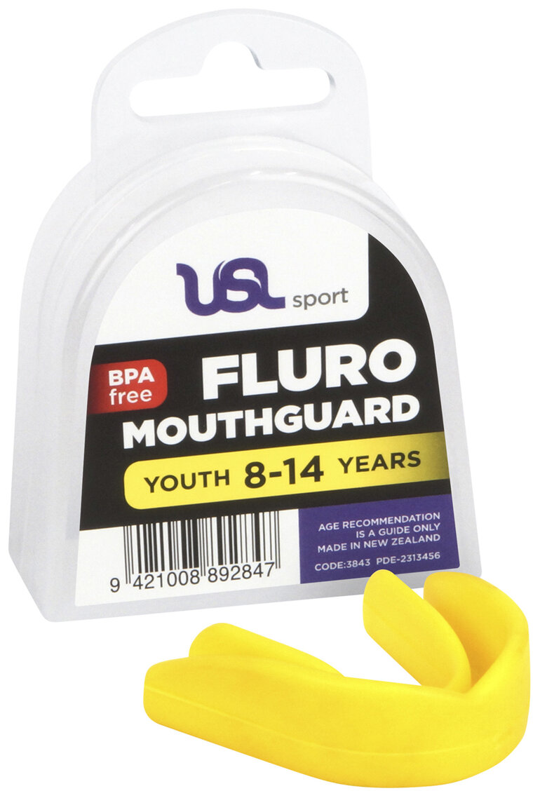 USL Sport Mouthguard Youth Fluro