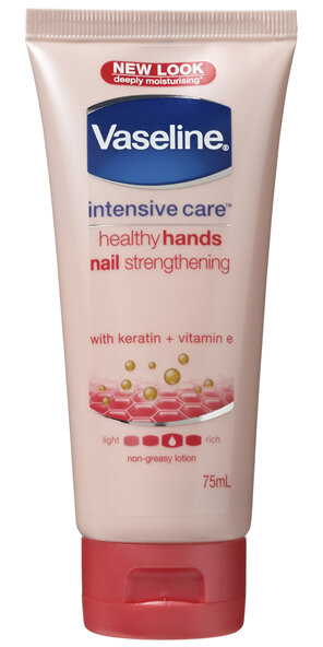 Vaseline Intensive Care Hand Cream  Healthy Hands Stronger Nails  75ml