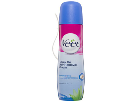 Veet Spray On Hair Removal Cream Sensitive 150mL