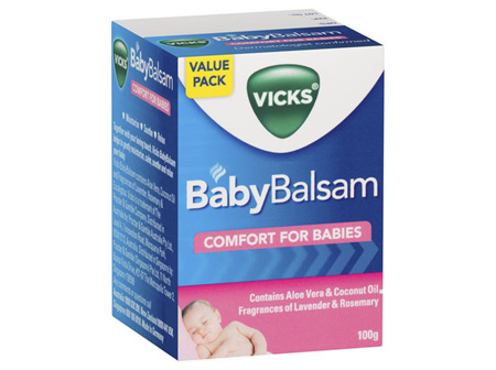 Vicks BabyBalsam Decongestant Rub 100g