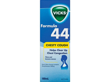 Vicks Formula 44 Chesty Cough 180ml