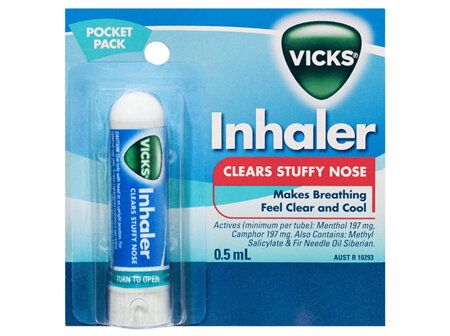 Vicks Nasal Inhaler Single 0.5ml