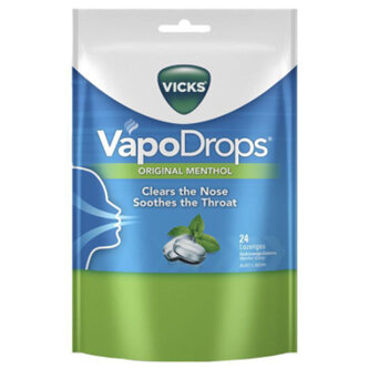 VICKS Vapodrops Original Menthol 24