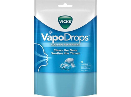 Vicks Vapodrops Peppermint 24s