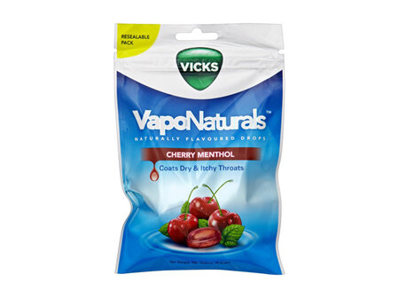 Vicks Vaponaturals Cherry Menthol 19s