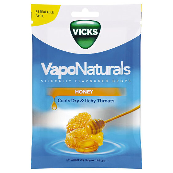 Vicks Vaponaturals Honey 19s
