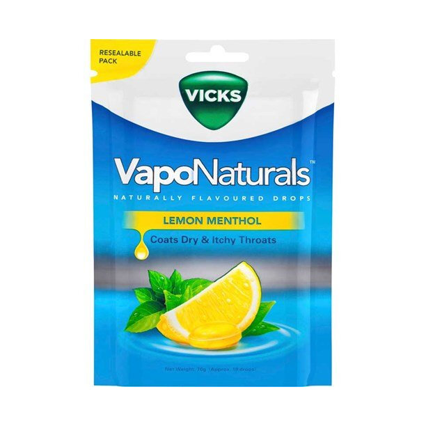 Vicks Vaponaturals Lemon Menthol 19s