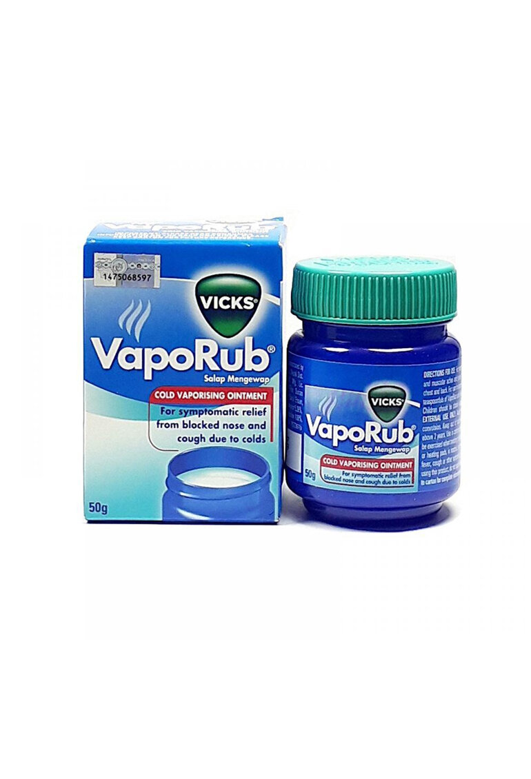 VICKS VapoRub Vaporizing Ointment 50g, Cough, Cold & Flu