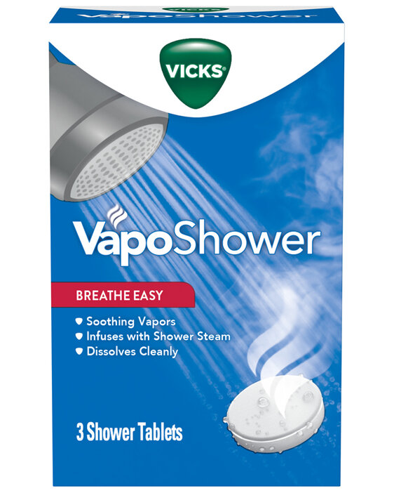 Vicks VapoShower 3 Pack