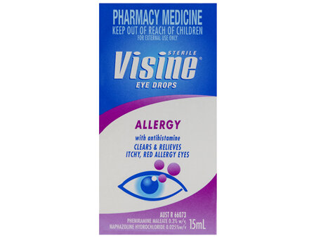 Visine Allergy Eye Drops 15mL