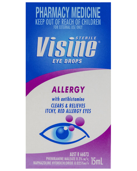 Visine Allergy Eye Drops 15mL