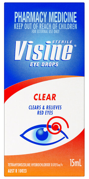 Visine Clear Eye Drops 15mL