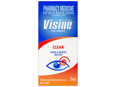 Visine Clear Eye Drops 15mL