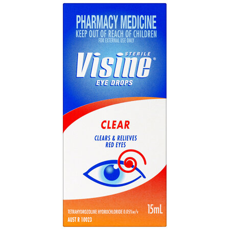 Visine Clear Eye Drops 15mL